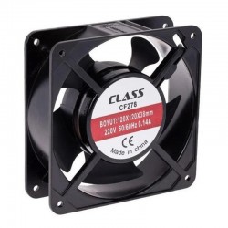 Class Cf278 120X120X38 220 Volt Aksi̇yel Fan