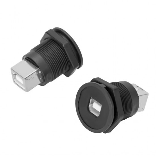 Powermaster Usb-04C-Bk 22 Mm Pano Ti̇p Si̇yah Usb B Di̇şi̇ Soket