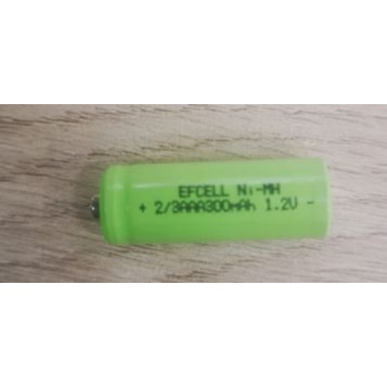 Efcell Ni-Mh 2/3Aaa 300 Mah 1.2 Volt Başlikli Pi̇l