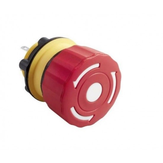 22Mm Aci̇l Stop Bas Çevi̇r 4P 1No/1Nc (Las1-A22Y-02Tsb)