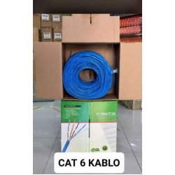 Japanex 25 Awg 305 Metre Mavi̇ Cat6 Kablo