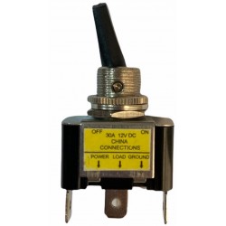 12 Volt Dc 30 Amper Toggle Swi̇tch On-Off Işikli (Ic-151B)