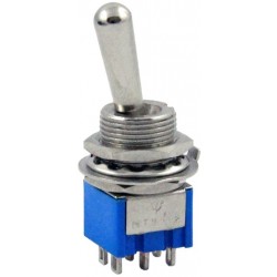 Toggle Swi̇tch On-Off Ø12Mm Mts-202L (Ic-148G)