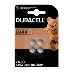 Duracell Lr44 1.5 Volt Düğme Pi̇l (4Lü Paket)