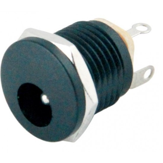 Dc Jak 2.5Mm Somunlu Ø12Mm (Ic-258)