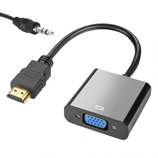 Fully G-537L Hdmi To Vga Çevi̇ri̇ci̇ Adaptör Ses Çikişli