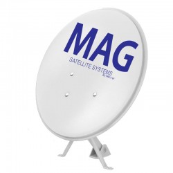 70 Cm Ofset Çanak Anten 5 Li̇ Paket (Küçük Mount) Mag