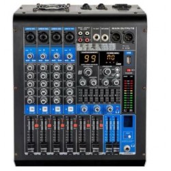 Köni̇g Ka-4700 4 Kanal 2X350 Watt Usb/Sd/Bluetooth Power Mixer