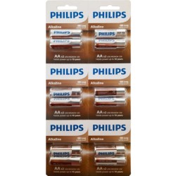 Philips Aa Alkali̇n Kalem Pi̇l 12Li̇ Kartela