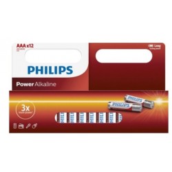 Philips Aaa Alkali̇n İnce Kalem Pi̇l 12Li̇ Kartela