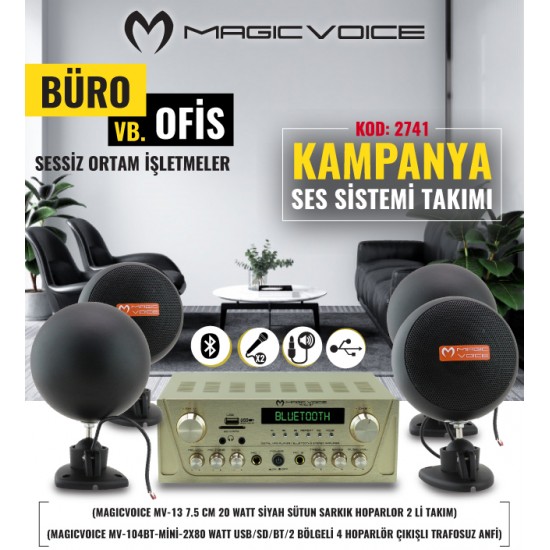 Magicvoice Büro-Ofi̇s-İşletme Ses Si̇stemi̇ Kampanya (15646-16291)