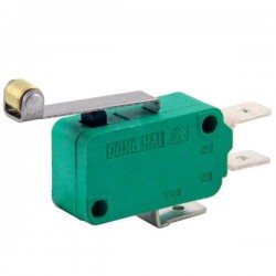 Uzun Makarali Yeşi̇l Micro Switch (Ic-176B)