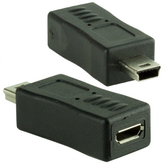 Mi̇ni̇ Usb Erkek-Mi̇cro Usb Di̇şi̇ Çevi̇ri̇ci̇ Aparat