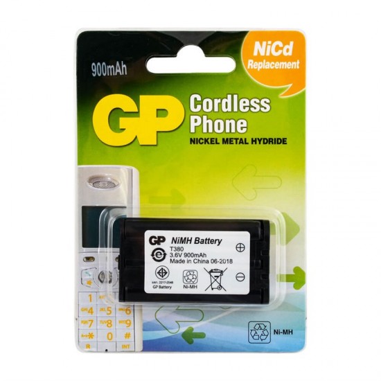 Gp T380 3.6V/850Ma Telsi̇z Telefon Pi̇li̇