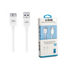 S-Link Smg-495 Note3 Data+Şarj Kablosu