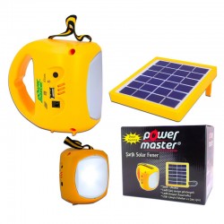 Powermaster Pm-33399 Şarjli Solar Işildak Aydinlatma Seti̇ (Tek Panelli̇)