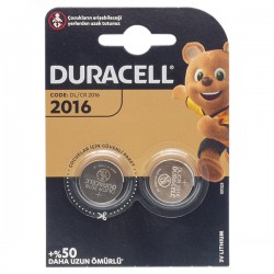 Duracell Cr2016 Li̇tyum Pi̇l 2Li̇ Paket Fi̇yat