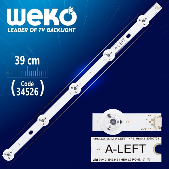 480Dled_Slim_A-Left-Type_Rev01 5 Ledli̇ 39 Cm (Wk-617)