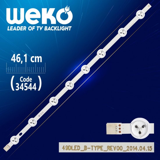 49Dled_B-Type_Rev00 - 46.1 Cm 8 Ledli̇ - (Wk-101)