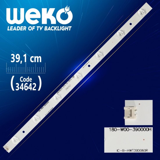 180-W00-390000H Ic-B-Hwt39D060R  39.1 Cm 7 Ledli̇ - (Wk-71/Wk-198)