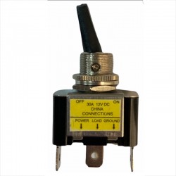 Ic-151B 12 Volt Dc 30 Amper On-Off Işikli Toggle Swi̇tch