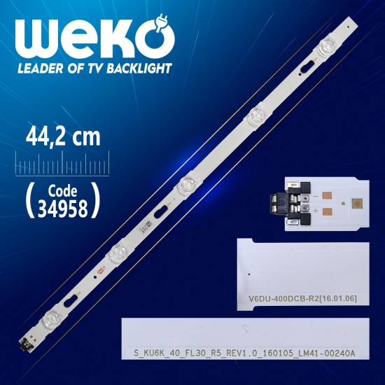 S_Ku6K_40_Fl30_R5_Rev1.0_160105_Lm41-00240A - 44.2 Cm 5 Ledli̇ - (Wk-778)