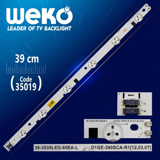 39-3535Led-60Ea-L - D1Ge-390Sca-R1 - 39 Cm 6 Ledli̇ (Wk-804)