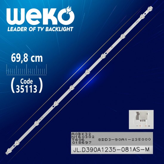 Jl.d390A1235-081As-M - 8Dd3-90A1-235000 - 69.8 Cm 10 Ledli̇ - (Wk-854)