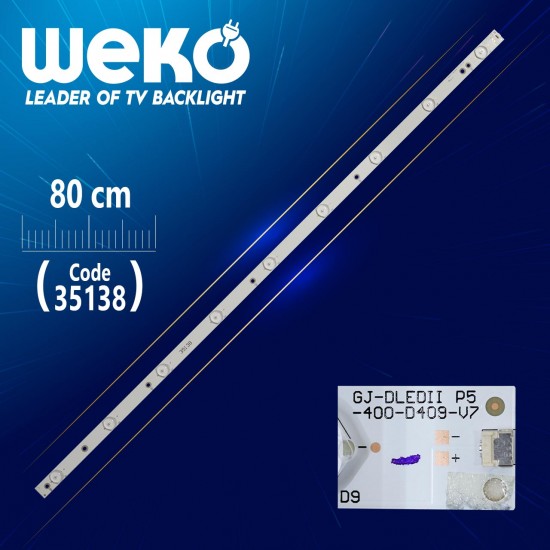 Gj-Dledii P5-400-D409-V7 - 01J26-2 17 8*798*1.0Mm - 80 Cm 9 Ledli̇ - (Wk-234)