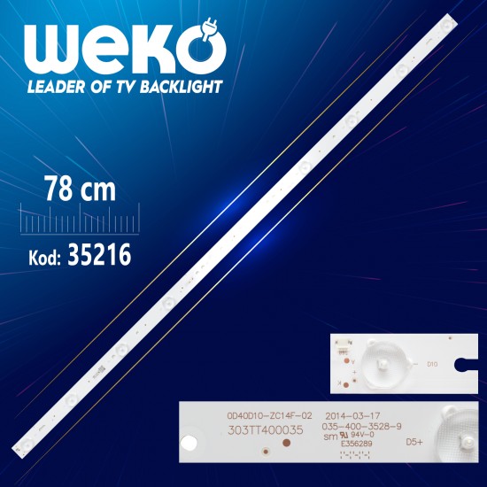 0D40D10-Zc14F-02 - 303Tt400035 - 78 Cm 10 Ledli̇ - (Wk-456)