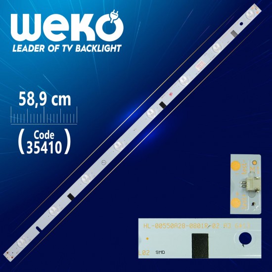 Hl-00550A28-0801R-02 A3 6*13 - 180 Dt0-5517R00-0H - 58.9 Cm 8 Ledli̇ - (Wk-994)