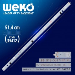 Hl-00550A28-0701L-02 A3 6*13 - D4 107-110 3.1-3.2 H - 51.4 Cm 7 Ledli̇ - (Wk-996)