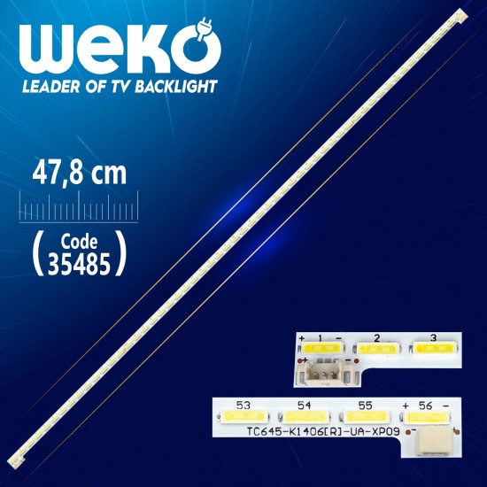 Tc645-I1406(R)-Ua-Xp03 - 56 Ledli̇ 47.8 Cm - (Wk-1031)