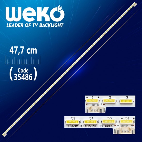 Tc645-I1406(M)-Ua-Xp03 - 56 Ledli̇ 47.7 Cm - (Wk-1032)