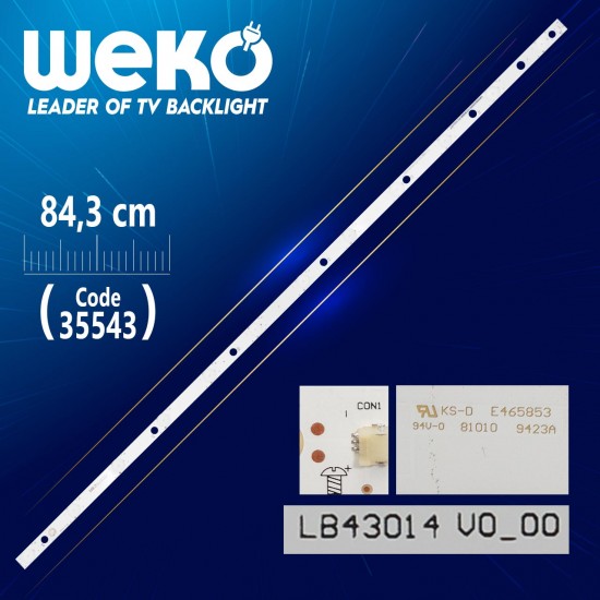 Lb43014 V0_00 - Yx-11800829A0-1C562-0-A-64C-0060 - 12 Ledli̇ 84.3 Cm - (Wk-430)