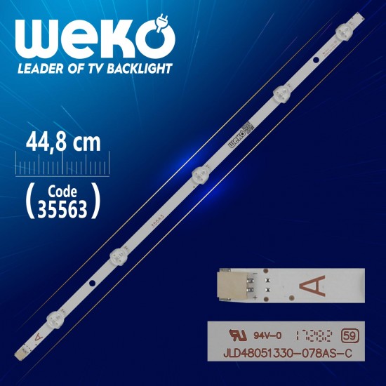 Jl.d48051330-078As-C 18Ad53-2 0324 - 44.8 Cm  5 Ledli̇ - (Wk-1081)