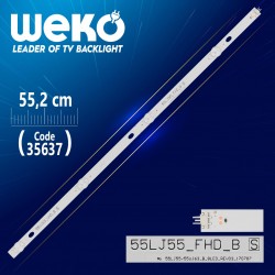 55Lj55/55Uj63_B_8Led_Rev03_170707 - 55.2 Cm 4 Ledli̇ - (Wk-1127)