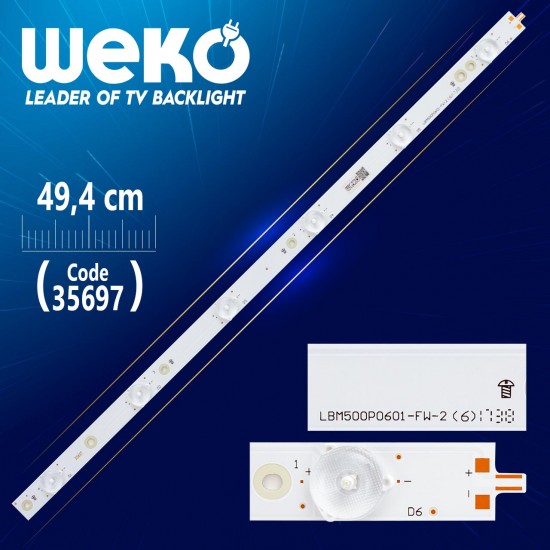 Lbm500P0601-Fw-2 - 49.4 Cm 6 Ledli̇ - (Wk-1173)