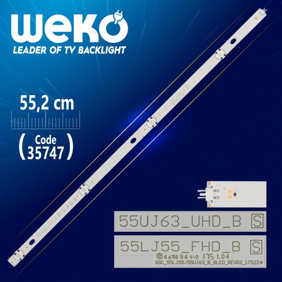 Ssc_55Lj55_Fhd_B/55Uj63_B_8Led_Rev02_170224 - 55.2 Cm 4 Ledli̇ - (Wk-1217)