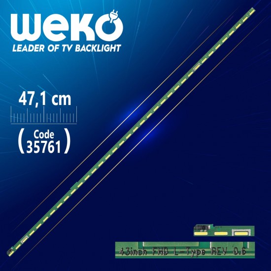 43Inch Fhd L-Type Rev 0.6 - 47.1 Cm 36 Ledli̇ - (Wk-1229)