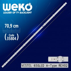 Vestel 650Led A-Type Rev02 - 70.9 Cm 7 Ledli̇ - (Wk-1269)