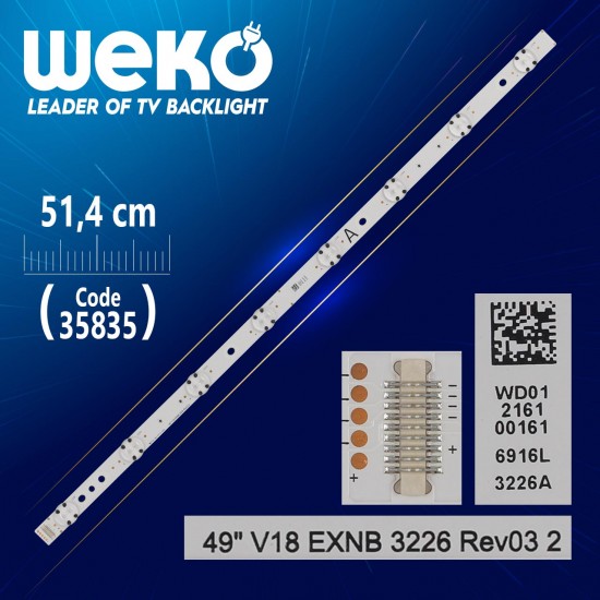 49 V18 Exnb 3226 Rev03 2 -A- 51.4 Cm 8 Ledli̇ - (Wk-1297)