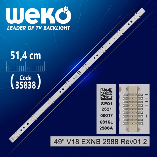 49 V18 Exnb 2988 Rev01 2 -B- 51.4 Cm 8 Ledli̇ - (Wk-1300)