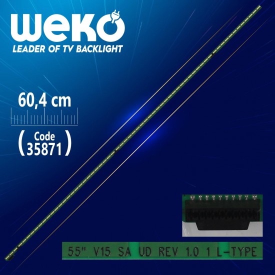 55 V15 Sa Ud Rev 1.0 1 L-Type - 6916L2060A - 63 Ledli̇ 60.4 Cm - (Wk-1333)