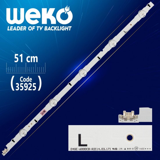 D4Ge-600Dcb-R2 5 Ledli̇ 51 Cm