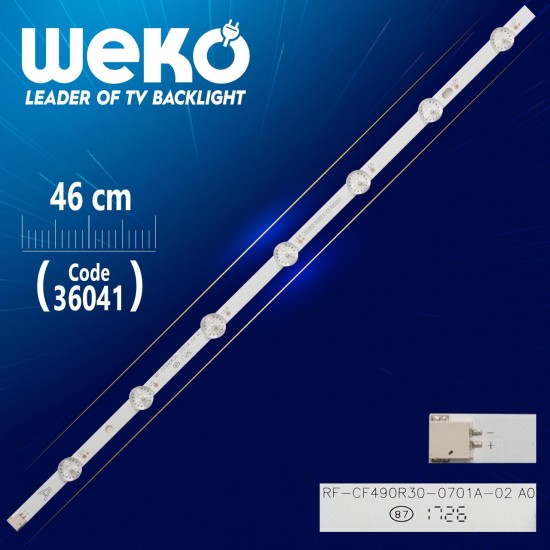 Rf-Cf490R30-0701A-02 A0  7 Ledli̇ 46 Cm