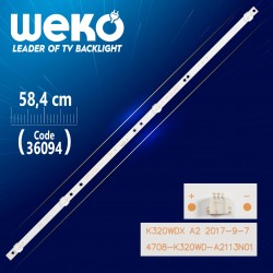 K320Wdx A2  4708-K320Wd-A2113N01 Type A  6 Ledli̇58.4 Cm