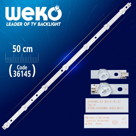 K500Wd 4708-K500Wd-A3213K11 Typ-A 7 Ledli̇ 50 Cm