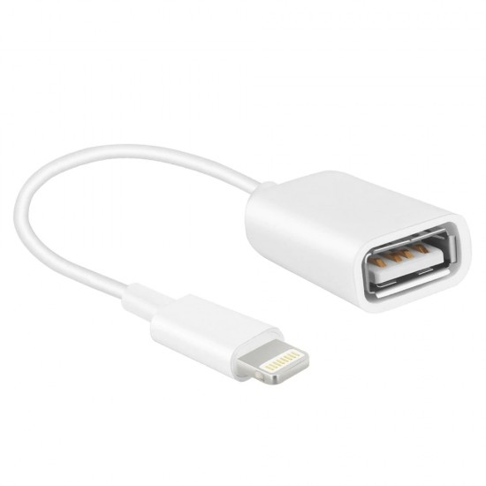 Ipad Iphone Lightning Otg Adaptör (Flash Bellek Fare Klavye Bağlamak İçi̇n)