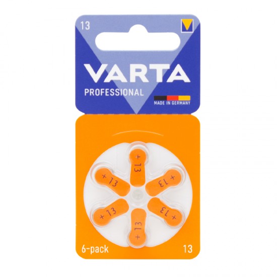 Varta 13 No Kulaklik Pi̇li̇ 6Li Paket